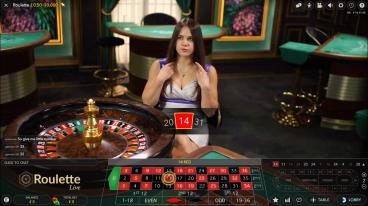 Evolution Live Roulette at 32Red Casino