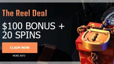 All Spins Win the reel deal bonus