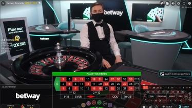 Betway Casino Offers a Wide Choice of Live Roulette 