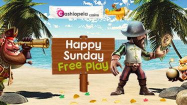 Cashiopeia sunday free play bonus