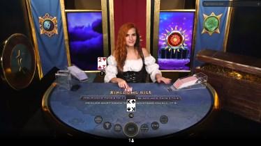 Kingdoms Rise Live Blackjack at Casino.com