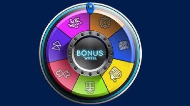 JackpotCity wheel bonus