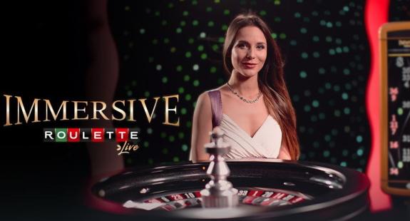 Immersive Roulette is the most popular live casino game
