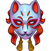 Kabuki Mask Symbol