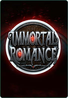 Immortal Romance slot poster