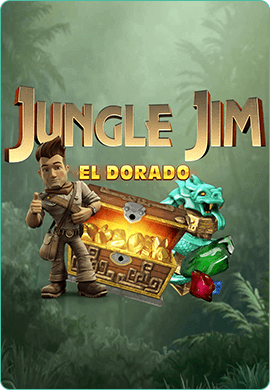 Jungle Jim El Dorado by Microgaming Poster