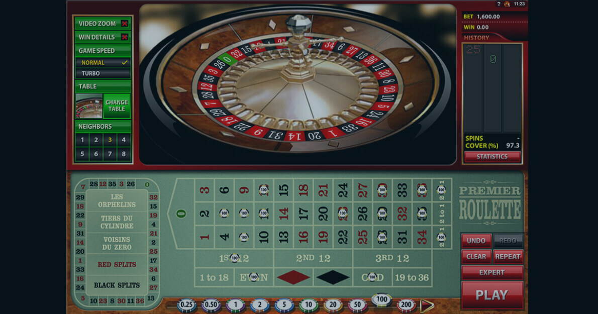 Play Premier Roulette by Microgaming for free