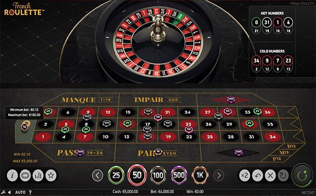 French Roulette by NetEnt gameplay