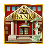 Cash Bandits Payout Table - symbol Bank
