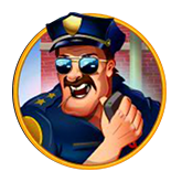 Cash Bandits Payout Table - symbol Policeman