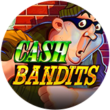 Cash Bandits slot Logo