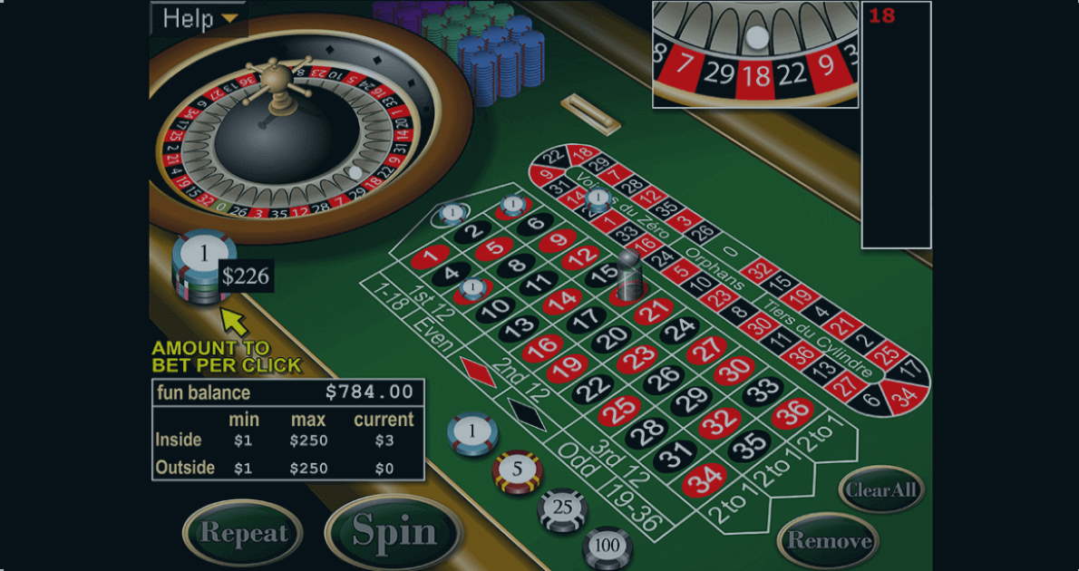 Play European Roulette by RealTime Gaming for free
