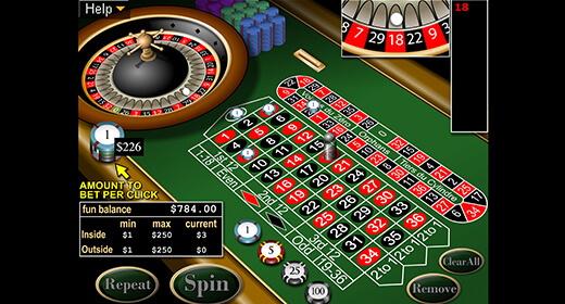 European Roulette by RealTime Gaming gameplay
