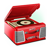 The Big Bopper payout table - symbol Record Player
