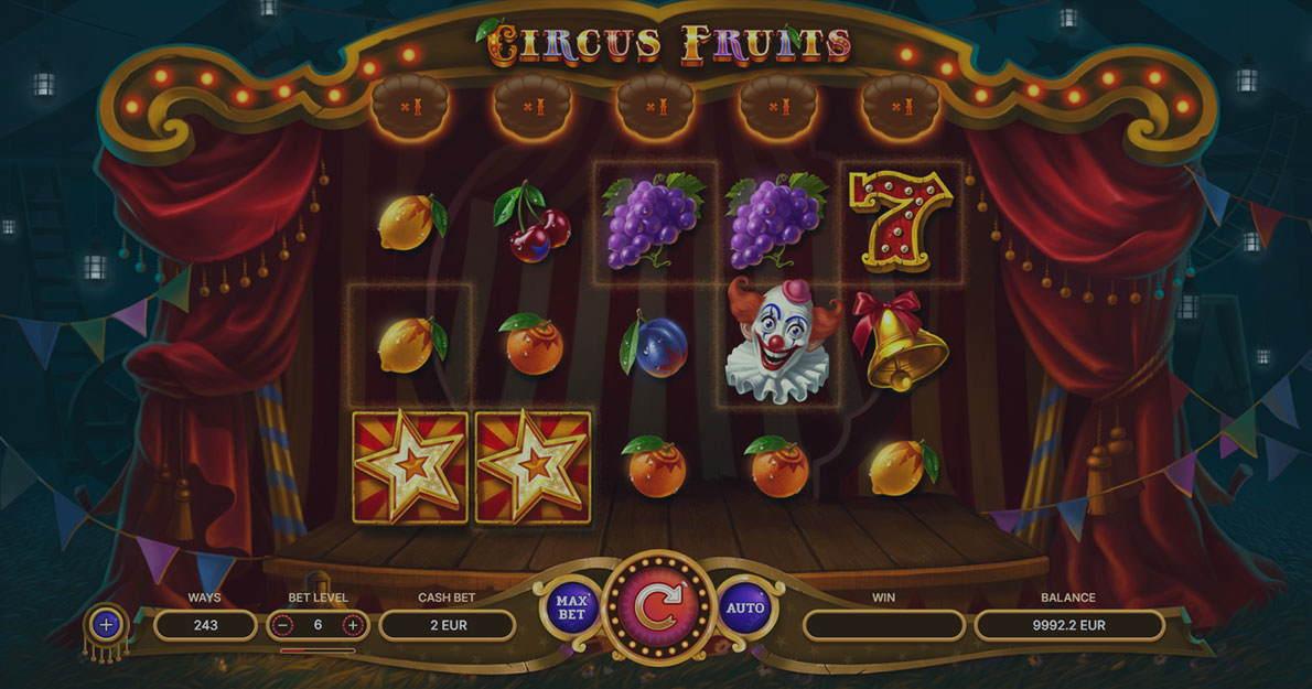 Play Circus Fruits demo version for free