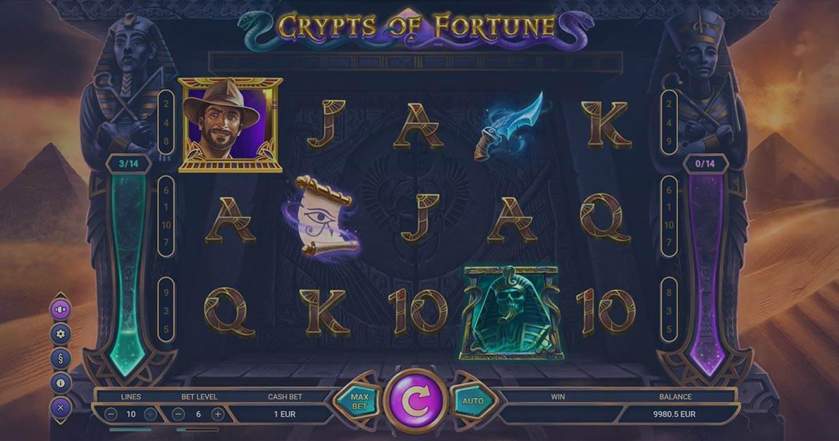 Play Crypts of Fortune demo version for free