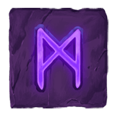Medium Purple Rune Symbol