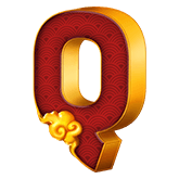 9 Lions Payout Table - symbol Q