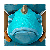 Blue Fish Symbol
