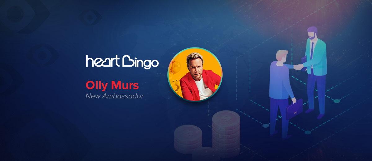 Olly Murs will be partnering up with Heart Bingo