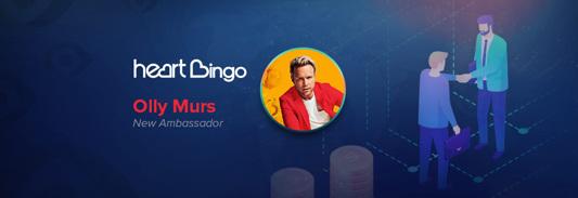Olly Murs will be partnering up with Heart Bingo