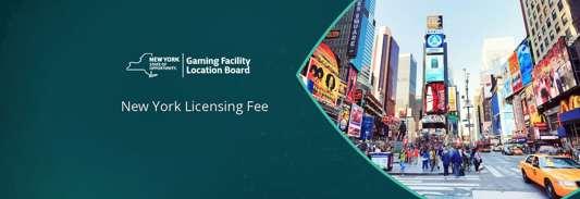 New York sets licensing fee